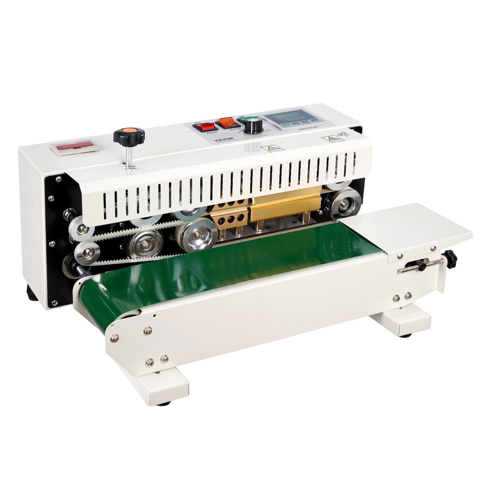 VEVOR Continuous Bag Band Sealing Machine Horizontal Band Sealer Count Function 
