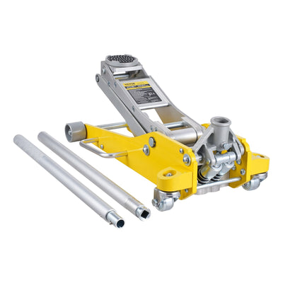 VEVOR Low Profile Floor Jack 3 Ton Heavy Duty Dual Piston Rapid Pump 