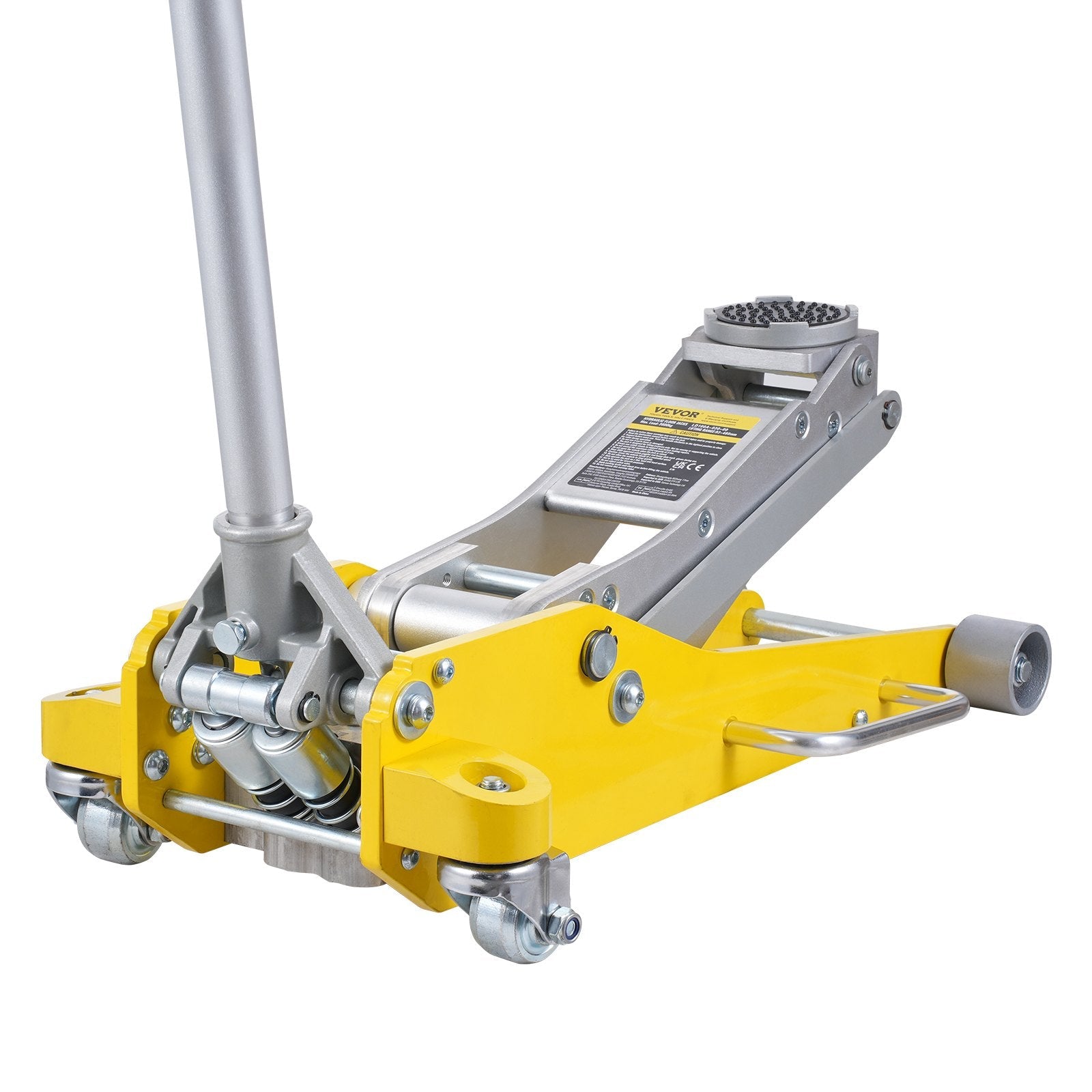 VEVOR Low Profile Floor Jack 3 Ton Heavy Duty Dual Piston Rapid Pump 