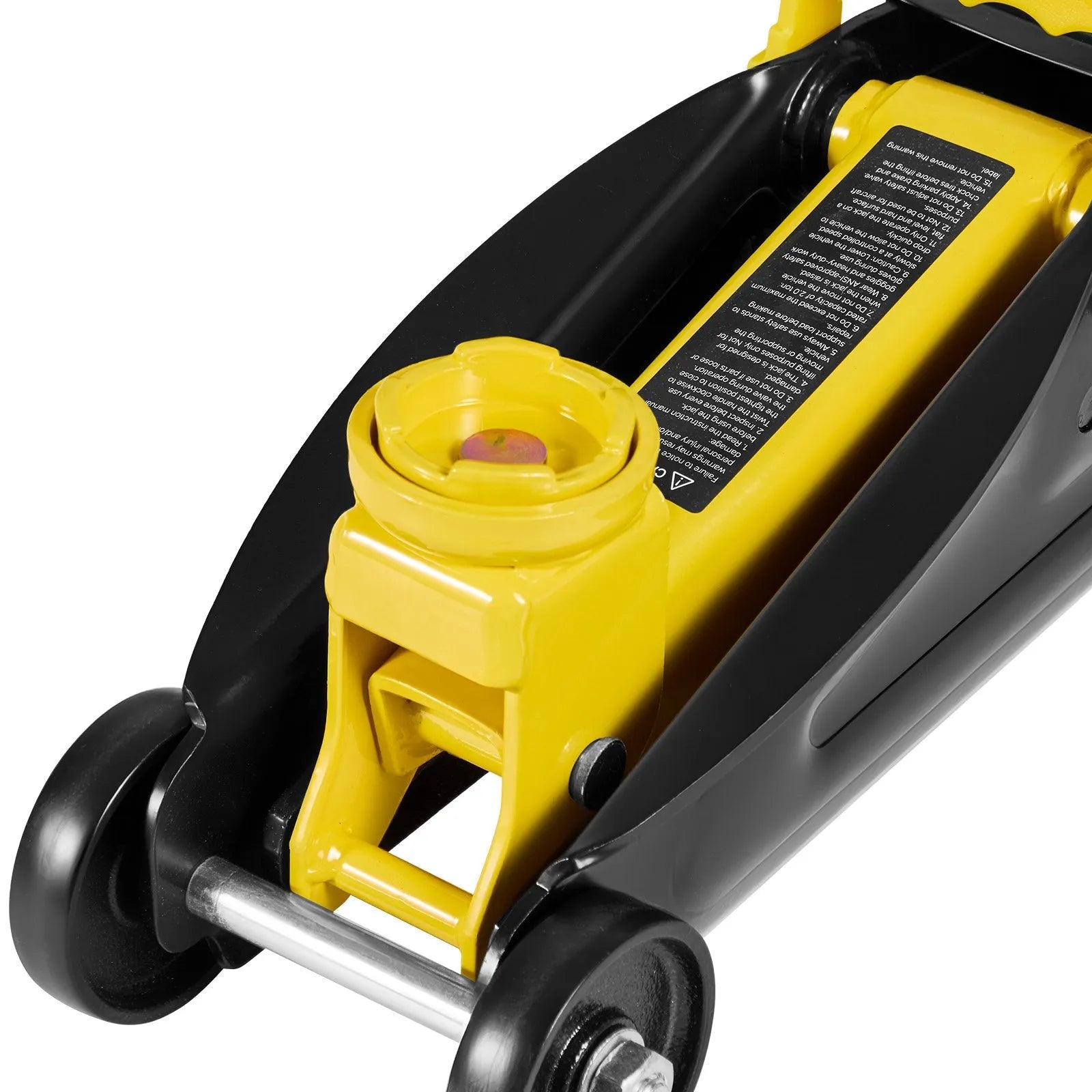 VEVOR Low Profile Floor Jack, 2 Ton (4400 lbs) Capacity, Steel Racing Floor Jack with Stands, Single Piston Quick Lift Pump, Hydraulic Trolley Car Lift for Compact SUVs, Lifting Range 5.1-12.2 Inches 