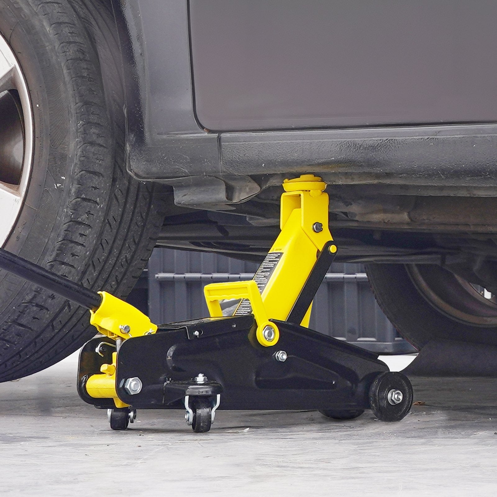 VEVOR Low Profile Floor Jack 2 Ton Heavy Duty Single Piston Hydraulic Pump 