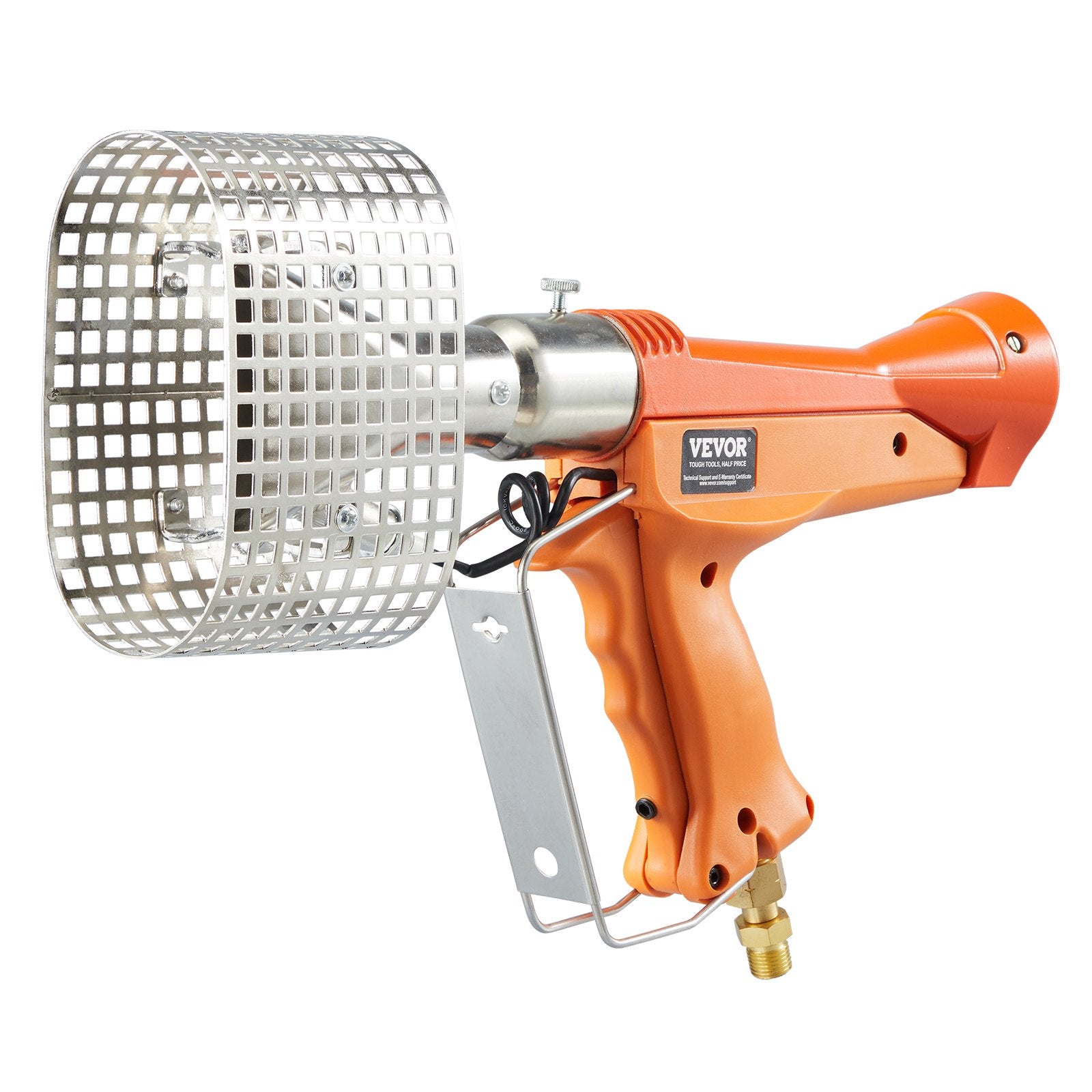 VEVOR Propane Heat Gun Up to 187660 BTU Hot Air Gun with Regulator & Carry Case 