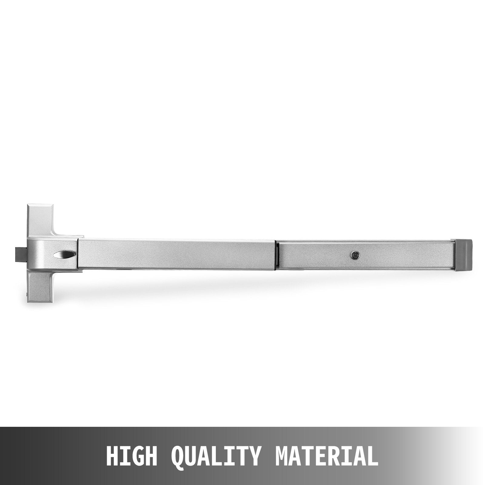 Door Push Bar Panic Exit Device W/ Exterior Lever Commercial Emergency Exit Bar 