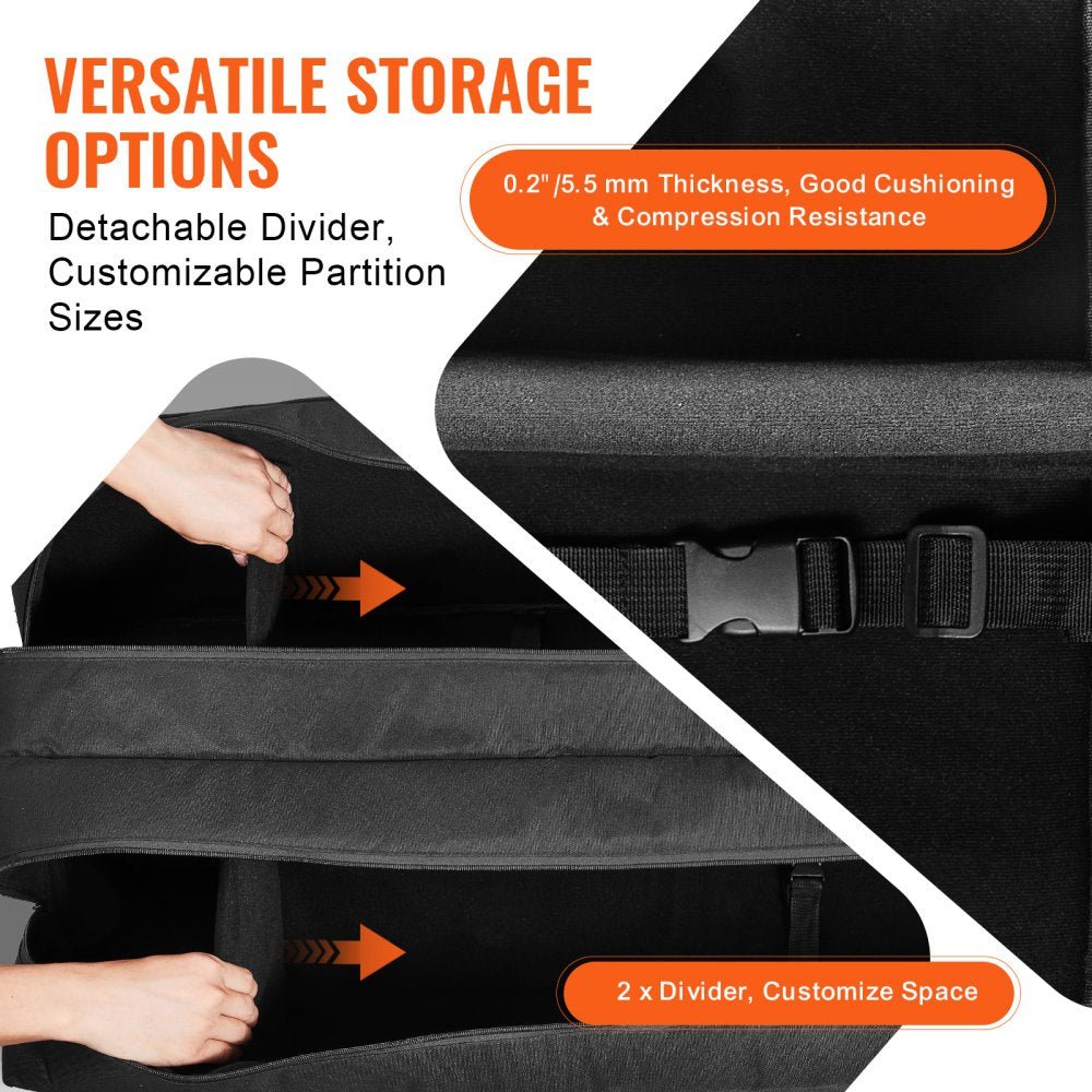 VEVOR Telescope Case 41" Multipurpose Shock-Absorbent Telescope Storage Bag 