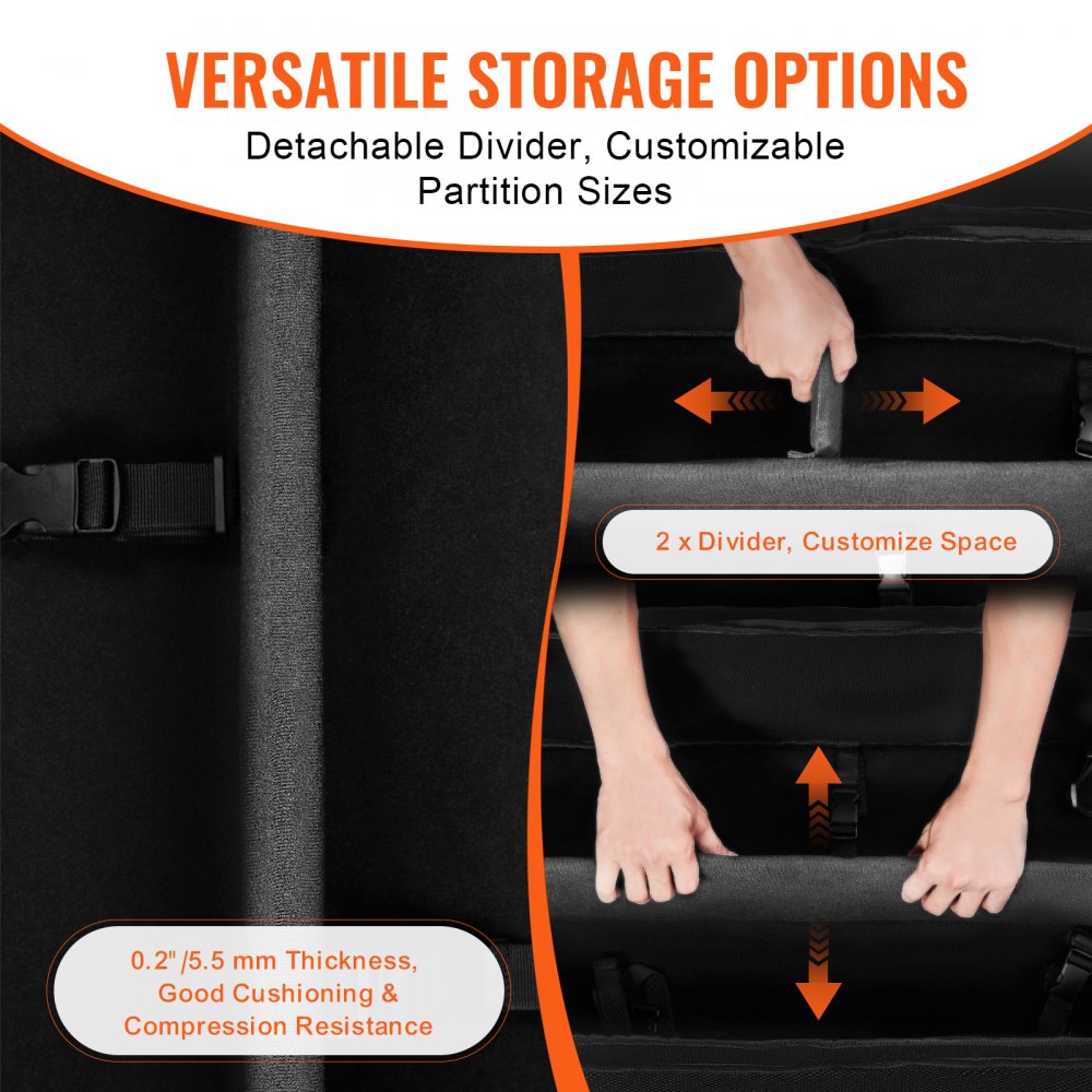 VEVOR Telescope Case 30.3" Multipurpose Shock-Absorbent Telescope Storage Bag 