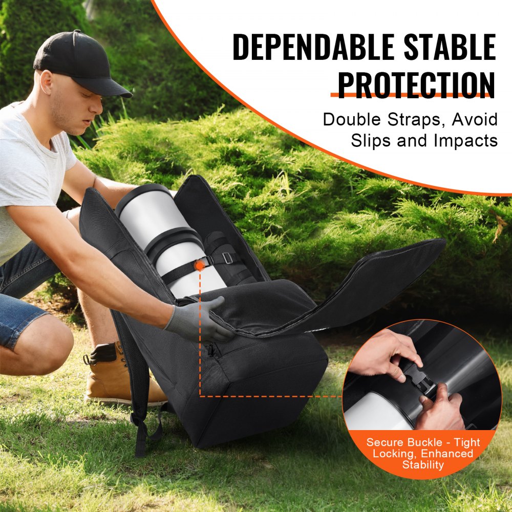 VEVOR Telescope Case 29.9" Multipurpose Shock-Absorbent Telescope Storage Bag 