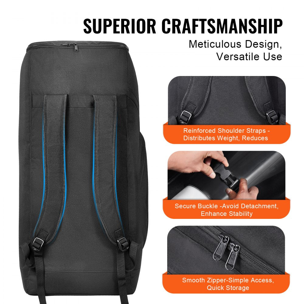 VEVOR Telescope Case 29.9" Multipurpose Shock-Absorbent Telescope Storage Bag 