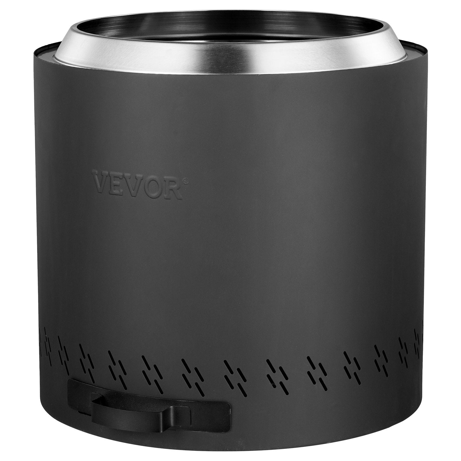 VEVOR Smokeless Fire Pit Stove Bonfire 15.8 in Dia Wood Burning Stainless Steel 