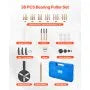 36-Piece Bearing Puller Set with 3-Jaw Reversible Puller & Slide Hammer, Internal & External Bearing Removal Kit