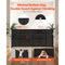 VEVOR Retractable Baby Gate 34 in Tall Extend to 71in Wide Kids Pets Black