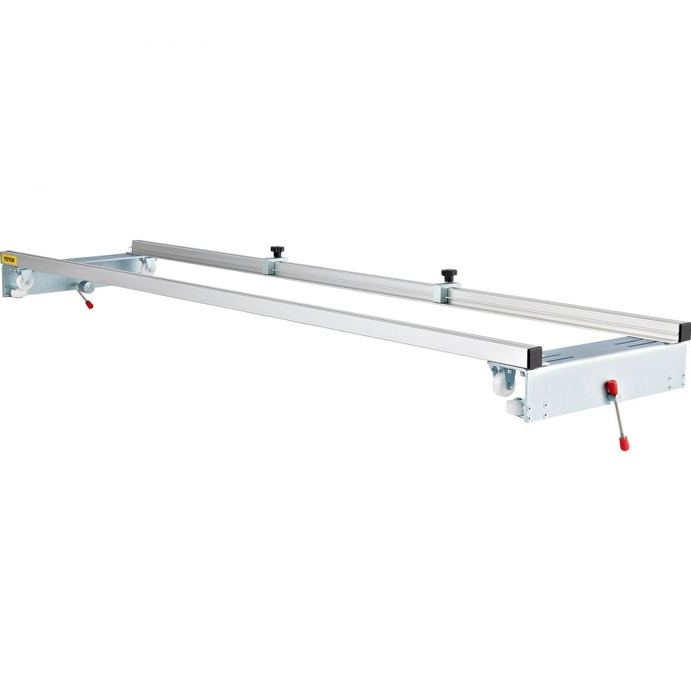 VEVOR Router Sled, 64" /162.6 cm Width, Slab Guide Jig for Woodworking with Locking Function, Portable and Easy to Adjust, Trimming Planing Machine for Wood Flattening, Home DIY 