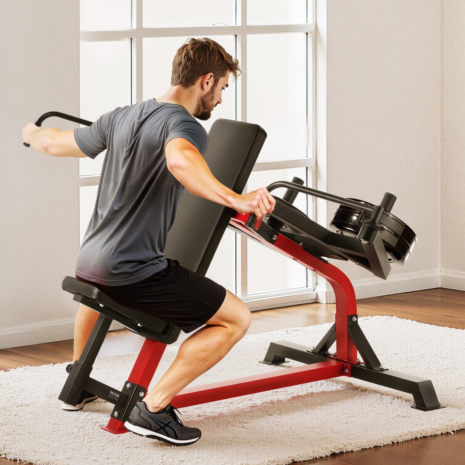 VEVOR Incline Chest Fly and Rear Delt Fly Machine Upper Body Strength Training 