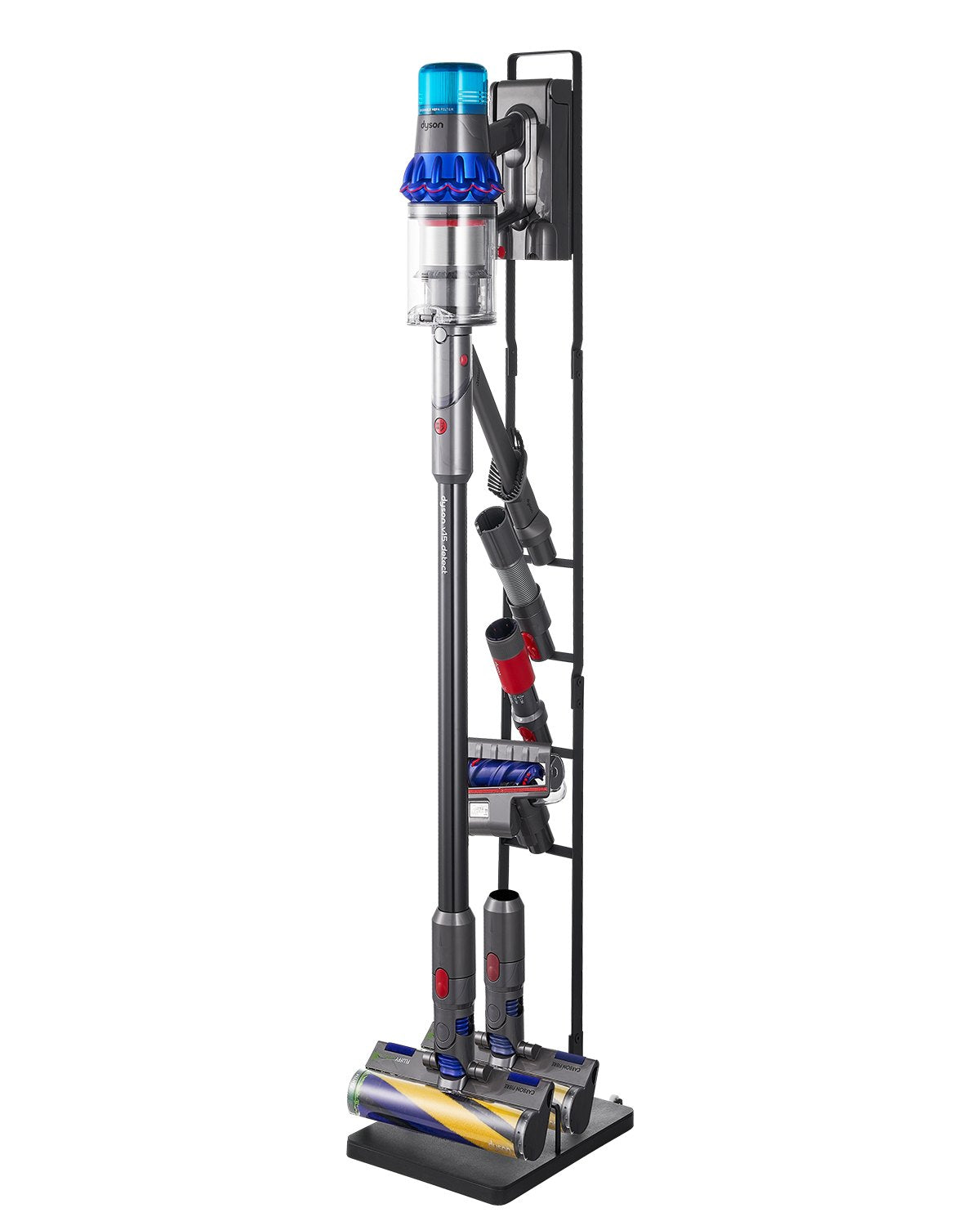 VEVOR Vacuum Stand for Dyson Multi-Models Storage Bracket Holder with Wheels 