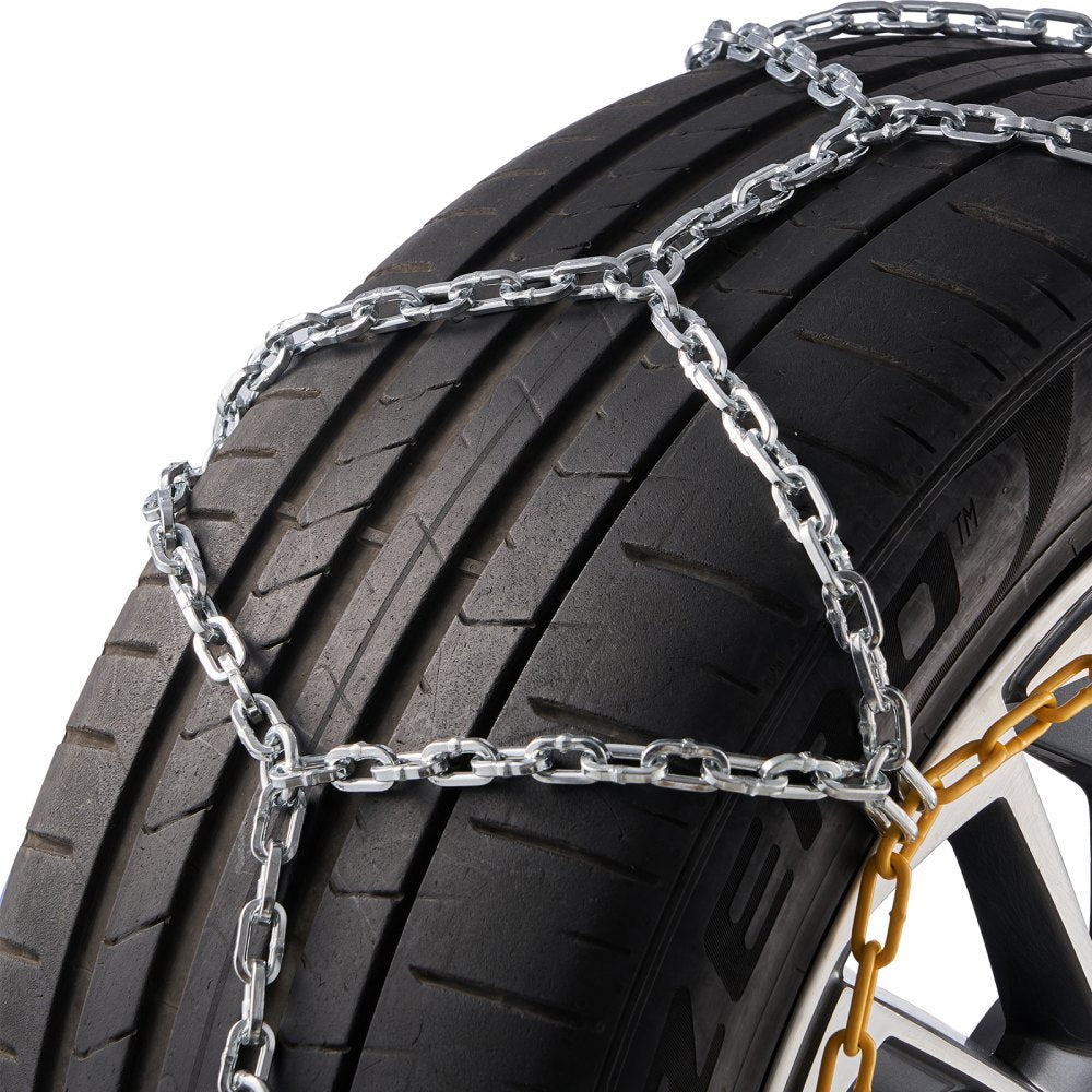 VEVOR Auto Tightening Snow Chains Diamond Mesh Anti-slip Traction Wheel Chains 
