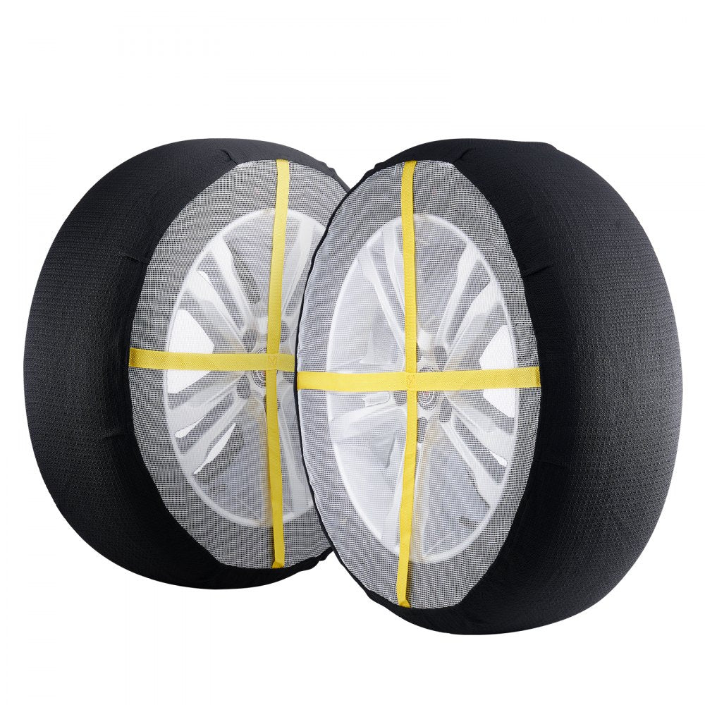 VEVOR Thickened Snow Socks for Tires Full Coverage Snow Traction Tire Cover 