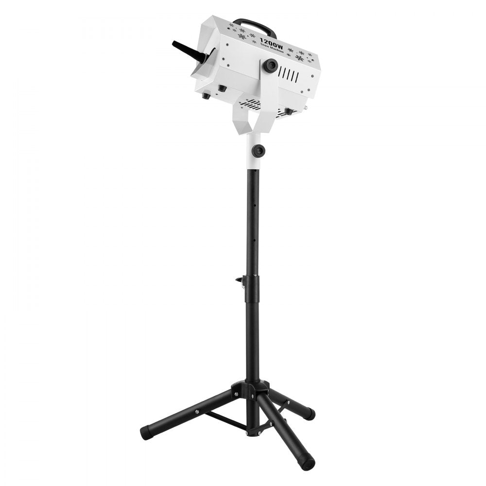 VEVOR Snow Machine 1200W Snow Making Machine with Height Adjustable Stand 