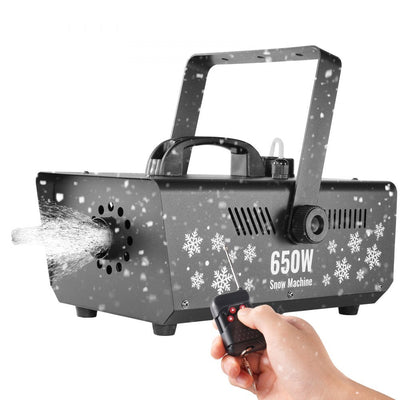 VEVOR Snow Machine 650W Handheld Hanging Snow Making Machine for Holidays 