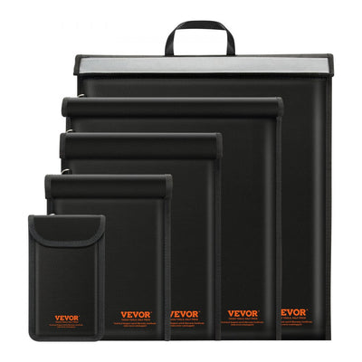 VEVOR Faraday Bag 4 Pack Signal Blocking Holder for Laptop Tablet Phone Radio XL 