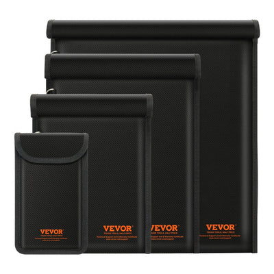 VEVOR Faraday Bag 4 Pack Signal Blocking Holder for Laptop Tablet Phone & Radio 