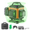 VEVOR Laser Level, 100ft, Self Leveling Manual Green 3 x 360° Cross Line Laser, IP54 Waterproof Remote Control Manual Self-leveling Mode & 5h Continuous Working Time Line Laser, Battery Include