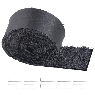 VEVOR Rubber Mulch Roll for Landscaping 120 x 4.5in Rubber Mulch Mat Pathway 