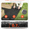 VEVOR Rubber Mulch Roll for Landscaping 96 x 22in Rubber Mulch Mat Pathway