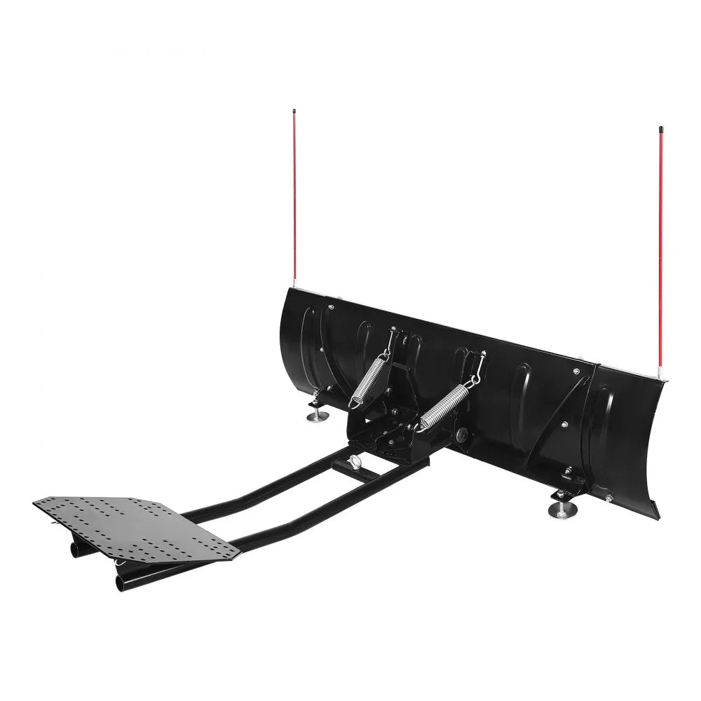 Adjustable Snow Plow Blade, 43–60 Inch Width, Universal ATV and UTV Mount