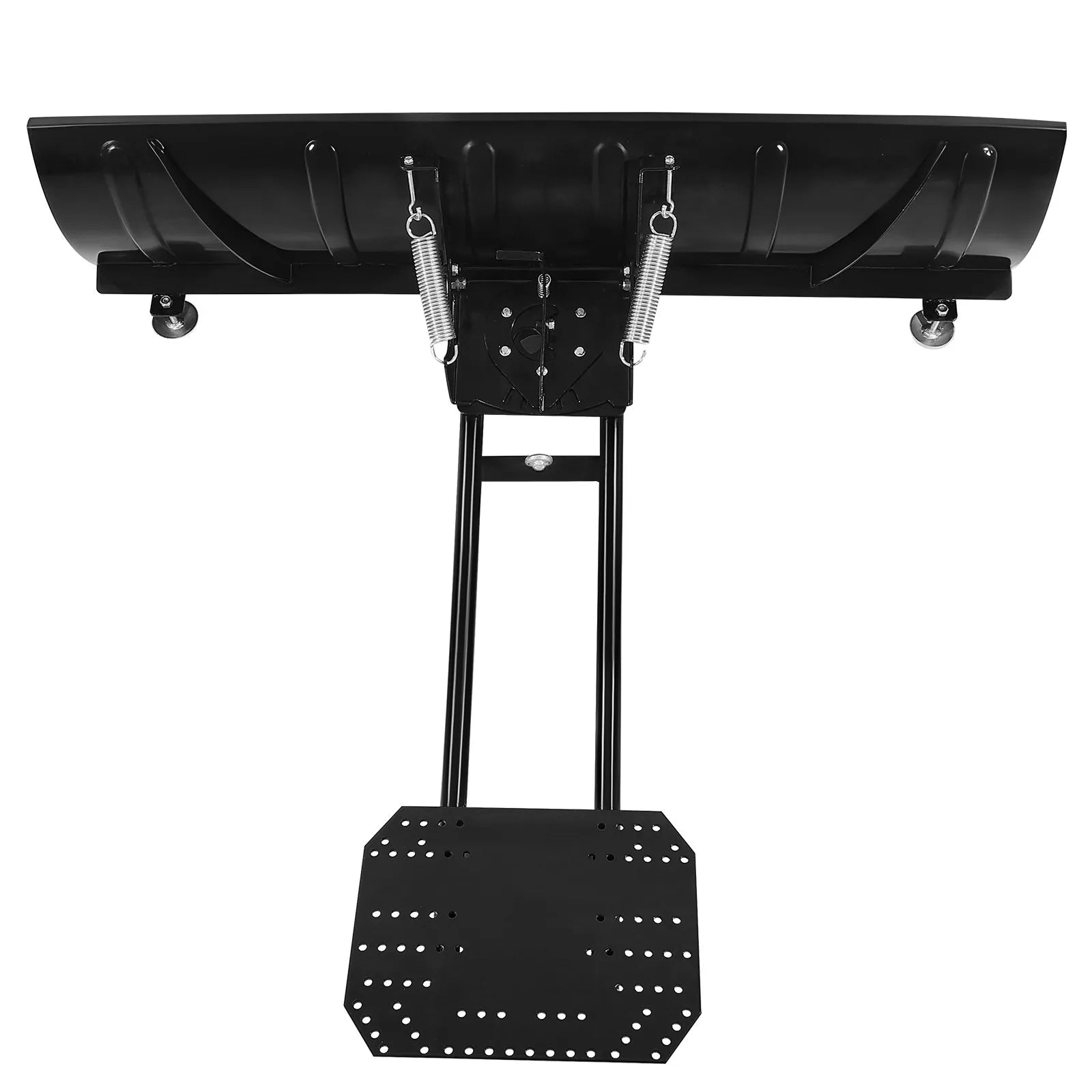 VEVOR Snow Plow Kit, 60in Universal Snow Plow Attachment, Height & Left-Right Adjustable, Quick To Detach, Steel ATV Scrape Blade, 3 Mount Options, Efficient Snows Clearing, for Most ATVs & UTVs 