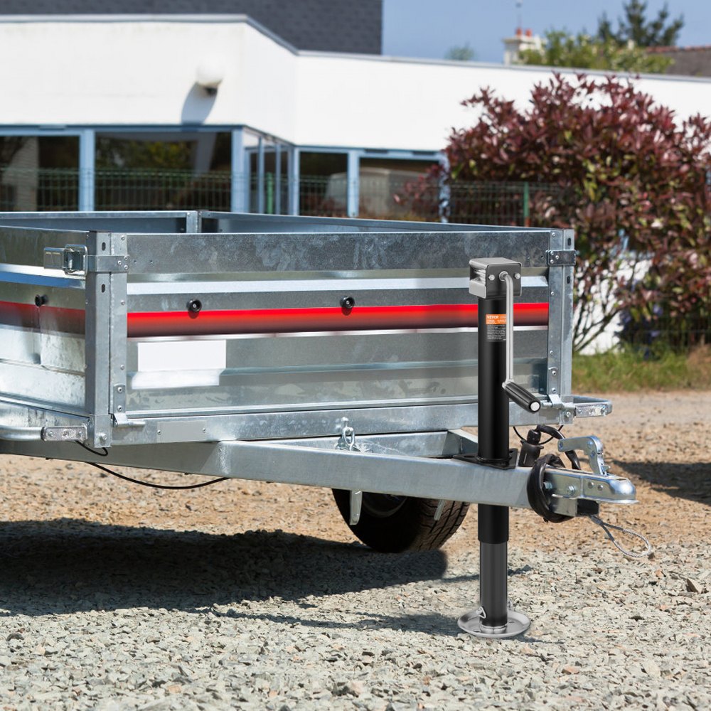 VEVOR Trailer Jack, Trailer Tongue Jack A-frame Bolt on Weight Capacity 5000 lb, Trailer Jack Stand with Handle for Lifting RV Trailer, Horse Trailer, Utility Trailer, Yacht Trailer 