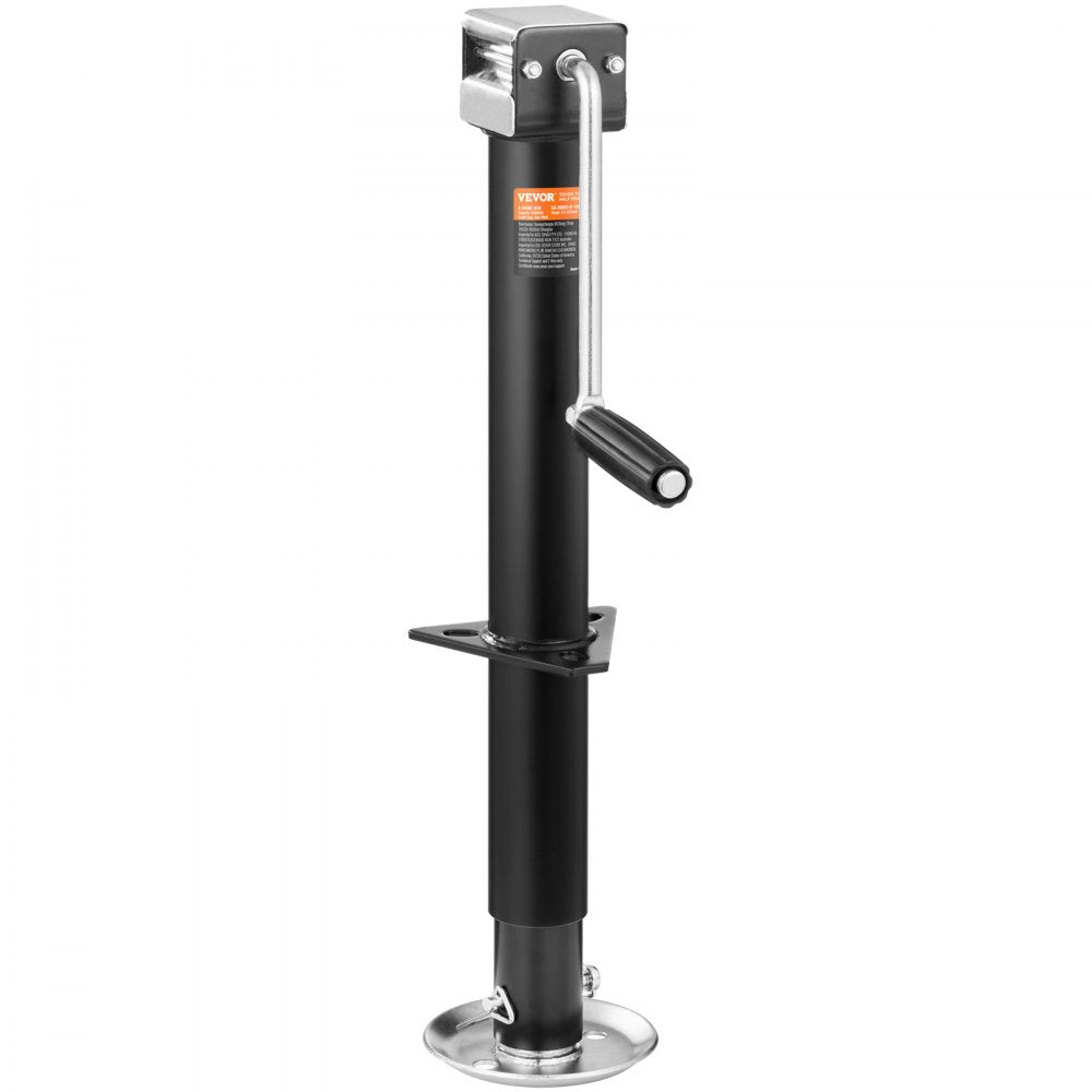 VEVOR Trailer Jack, Trailer Tongue Jack A-frame Bolt on Weight Capacity 5000 lb, Trailer Jack Stand with Handle for Lifting RV Trailer, Horse Trailer, Utility Trailer, Yacht Trailer 