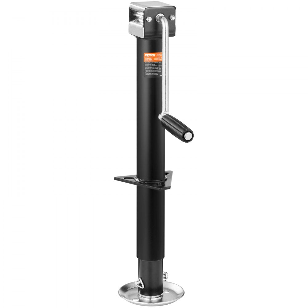 VEVOR Trailer Jack, Trailer Tongue Jack A-frame Bolt on Weight Capacity 5000 lb, Trailer Jack Stand with Handle for Lifting RV Trailer, Horse Trailer, Utility Trailer, Yacht Trailer 