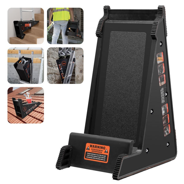 Heavy-Duty Ladder Leveler – 380 lb Capacity, Anti-Slip Ladder Stabilizer for Uneven Ground and Stairs