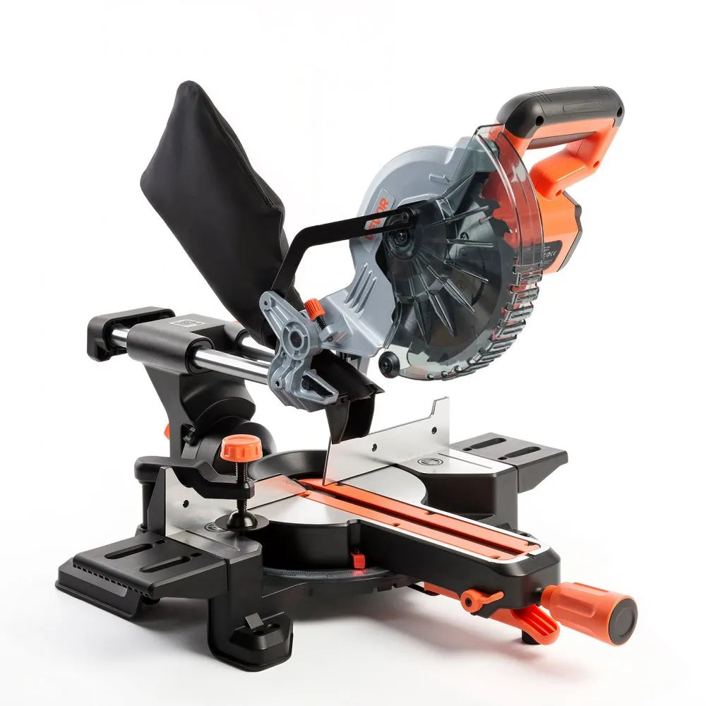 Sliding Compound Miter Saw, 7-1/4" Cordless, LED Precision Guide, Battery & Charger Included