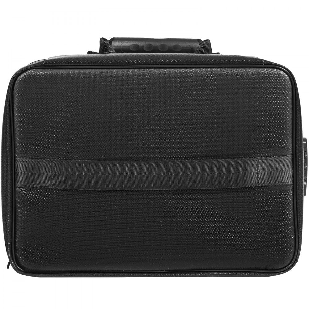 VEVOR Fireproof Document Box, Fireproof Document Bag with Lock 2000?, 3-layer Fireproof and Waterproof File Box 14.17x10.63x4.13 inch with Zipper, for Money, Documents, Jewelry and Passport 