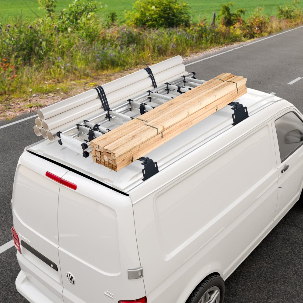 VEVOR Trailer Ladder Rack Van Roof Ladder Rack for Universal Truck Roofs 