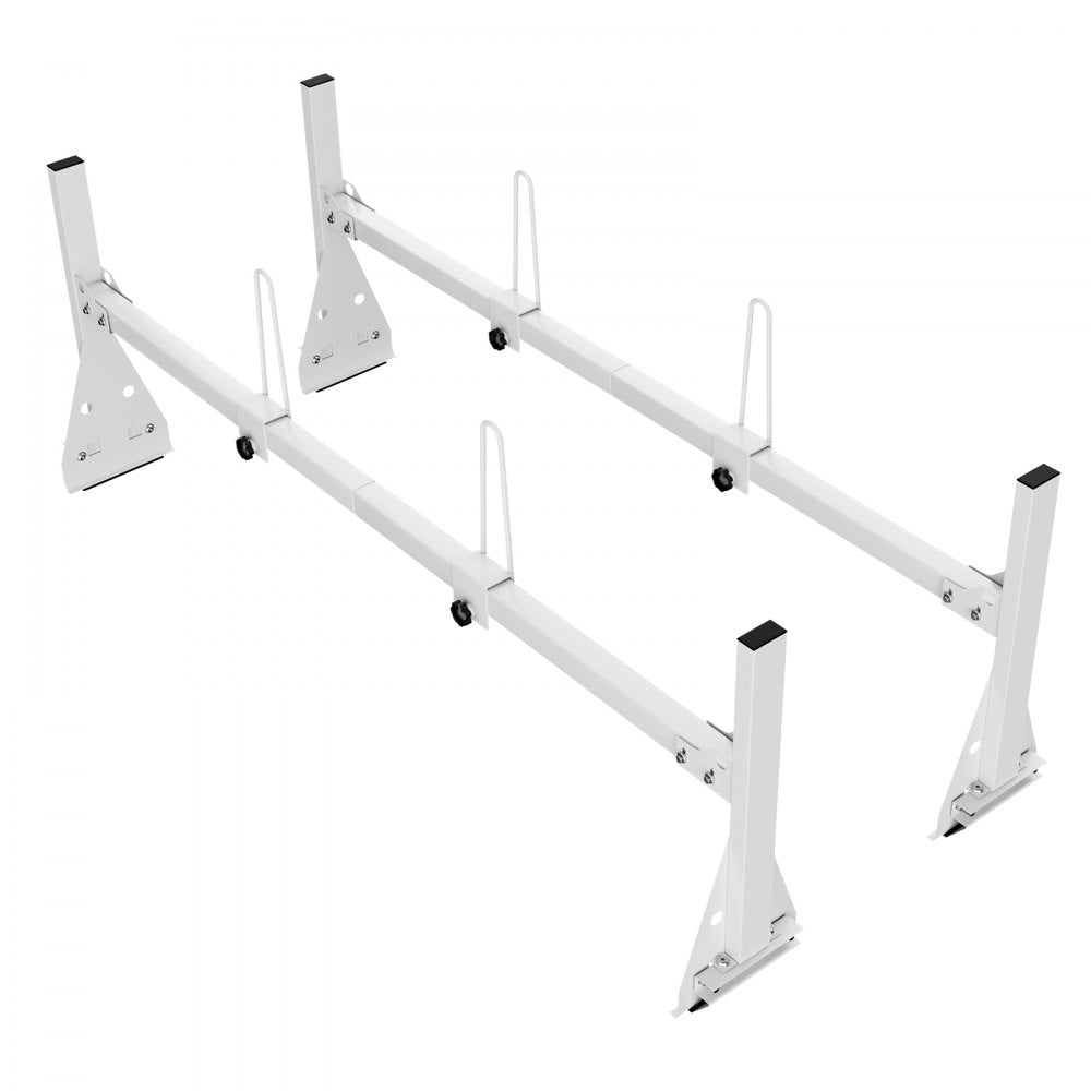 VEVOR Trailer Ladder Rack Van Roof Ladder Rack 600 lbs 56.7-63 inch Adjustable 