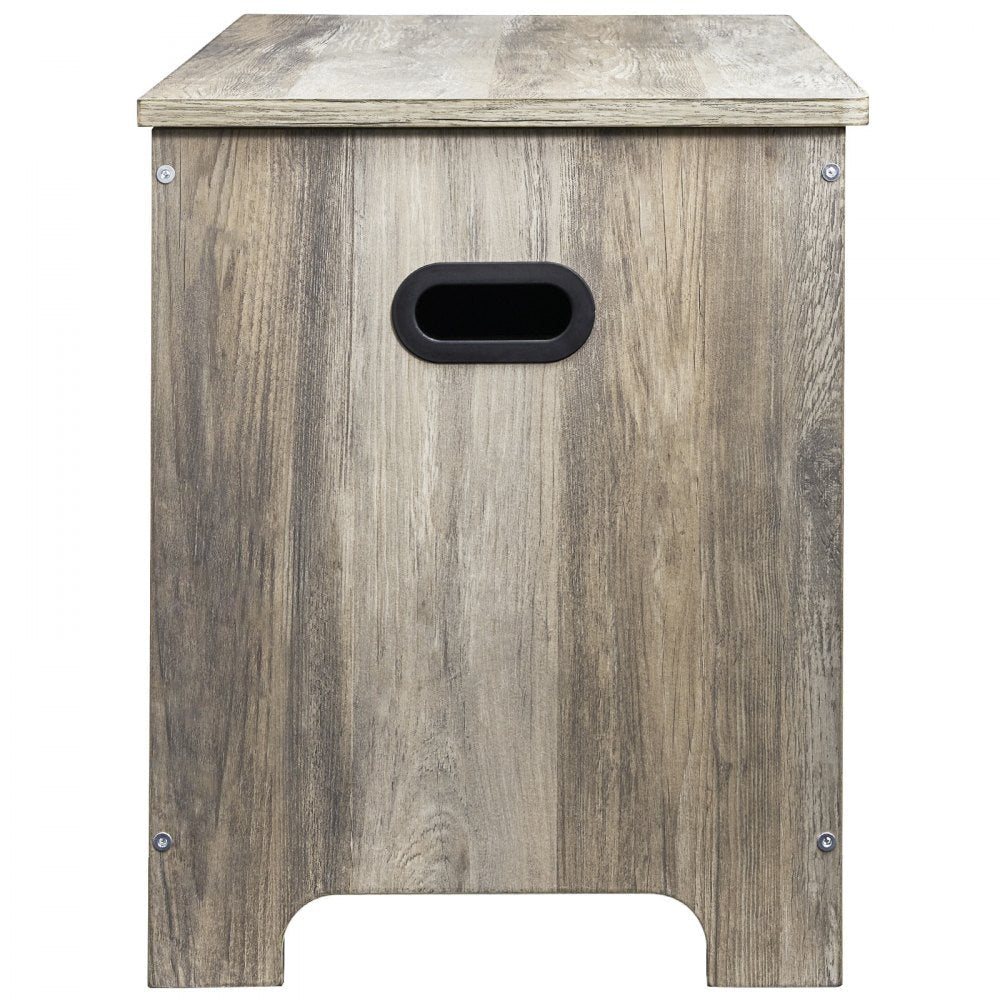 VEVOR Kids Toy Storage Bench Wooden Toy Box Chest 38.98 x 15.55 x 18.9 in Gray 