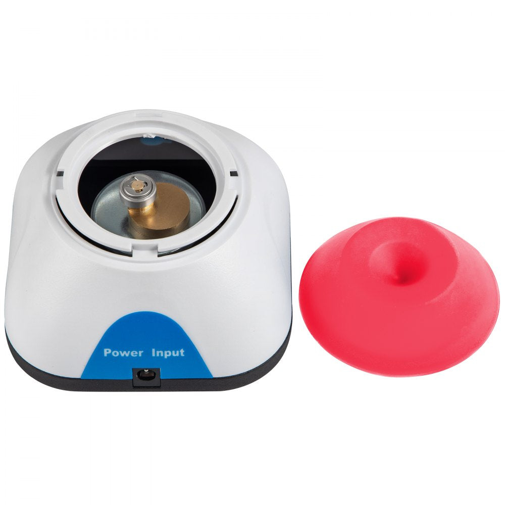 VEVOR Vortex Mixer, 3000RPM Mini Vortex Mixer Shaker, Touch Function Scientific Lab Vortex Shaker, Mix Up to 50ML, 6mm Orbital Diameter for Test Tube, Tattoo Ink, Nail Polish, Eyelash Adhesives, Paint 