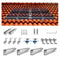 VEVOR Solar Panel Mounting Brackets Solar Panel Mounting Kit for Various Roofs