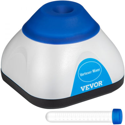 VEVOR Vortex Mixer, 6000RPM Mini Vortex Mixer Shaker, Touch Function Scientific Lab Vortex Shaker, Mix Up to 50ML, 6mm Orbital Diameter for Test Tube, Tattoo Ink, Nail Polish, Eyelash Adhesives, Paint 