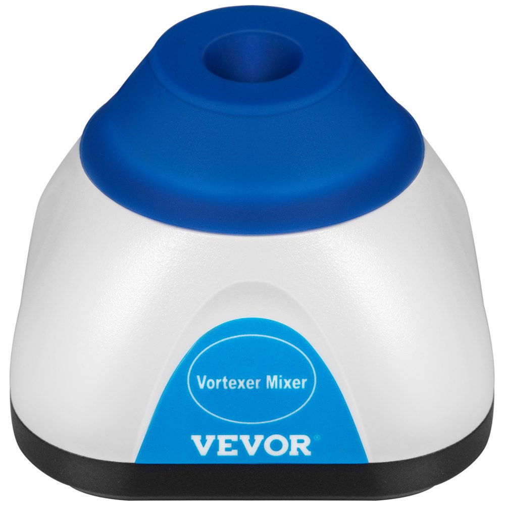 VEVOR Vortex Mixer, 6000RPM Mini Vortex Mixer Shaker, Touch Function Scientific Lab Vortex Shaker, Mix Up to 50ML, 6mm Orbital Diameter for Test Tube, Tattoo Ink, Nail Polish, Eyelash Adhesives, Paint 