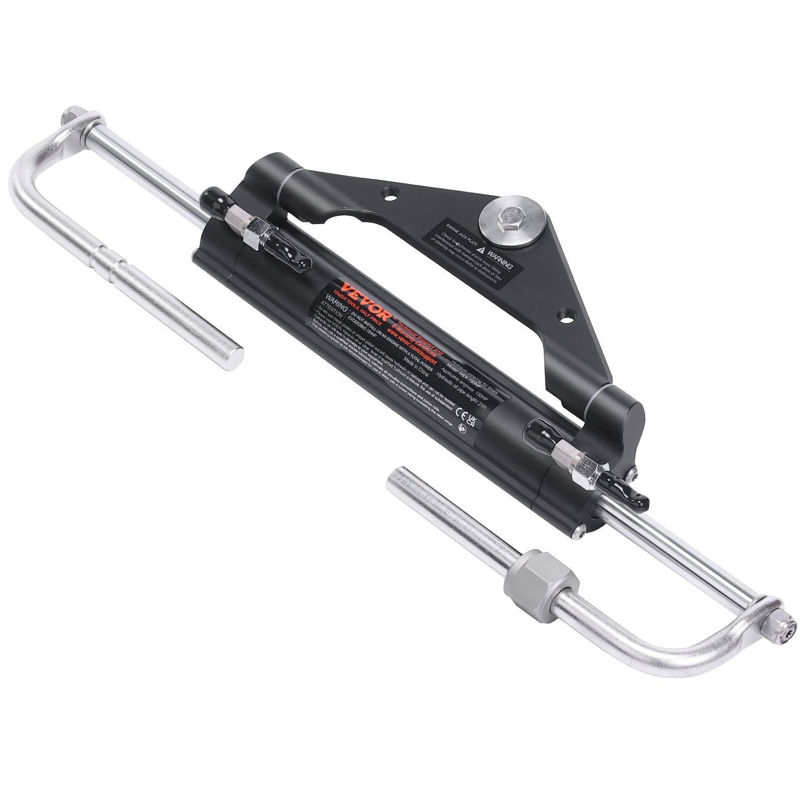 VEVOR 150HP Hydraulic Outboard Steering Kit Boat Marine System 