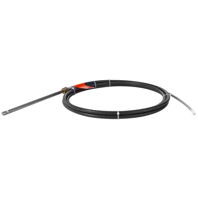 VEVOR Boat Steering Cable, 17 Feet Outboard Marine Rotary Steering Cable, 1/2 Ton High Tensile Strength, Replacement Steering Cable Compatible with Most Single-Station Outboard Steering Systems 