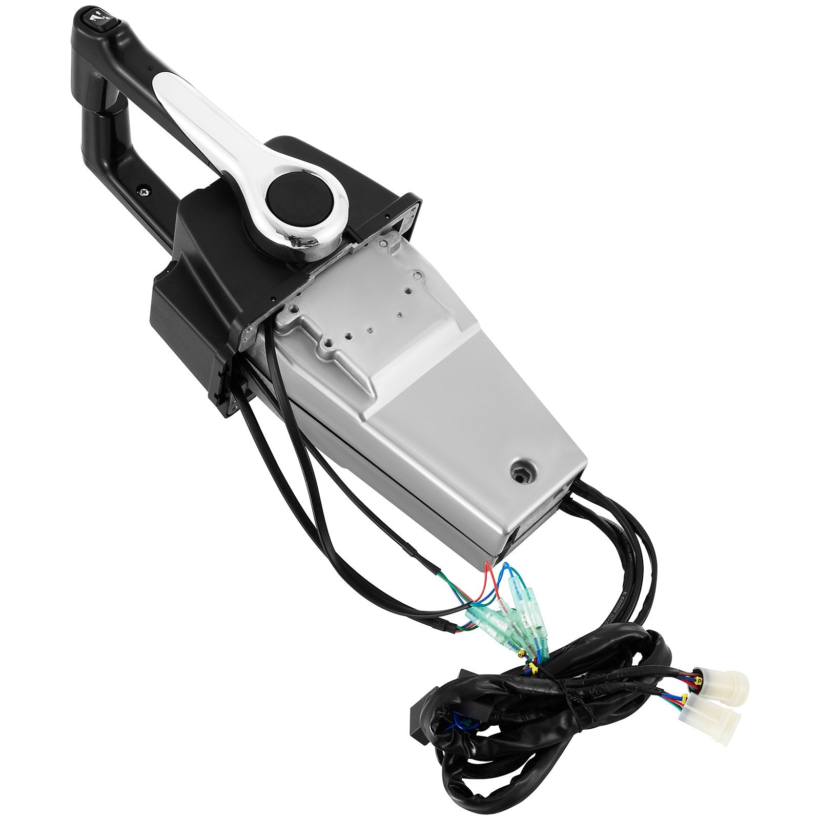 VEVOR Boat Throttle Control 704-48207-R0-00 Boat Control Box Dual Twin Engine Mount Outboard Remote Control Binnacle Remote Control Throttle Gear Control Compatible with Yamaha Outboard 