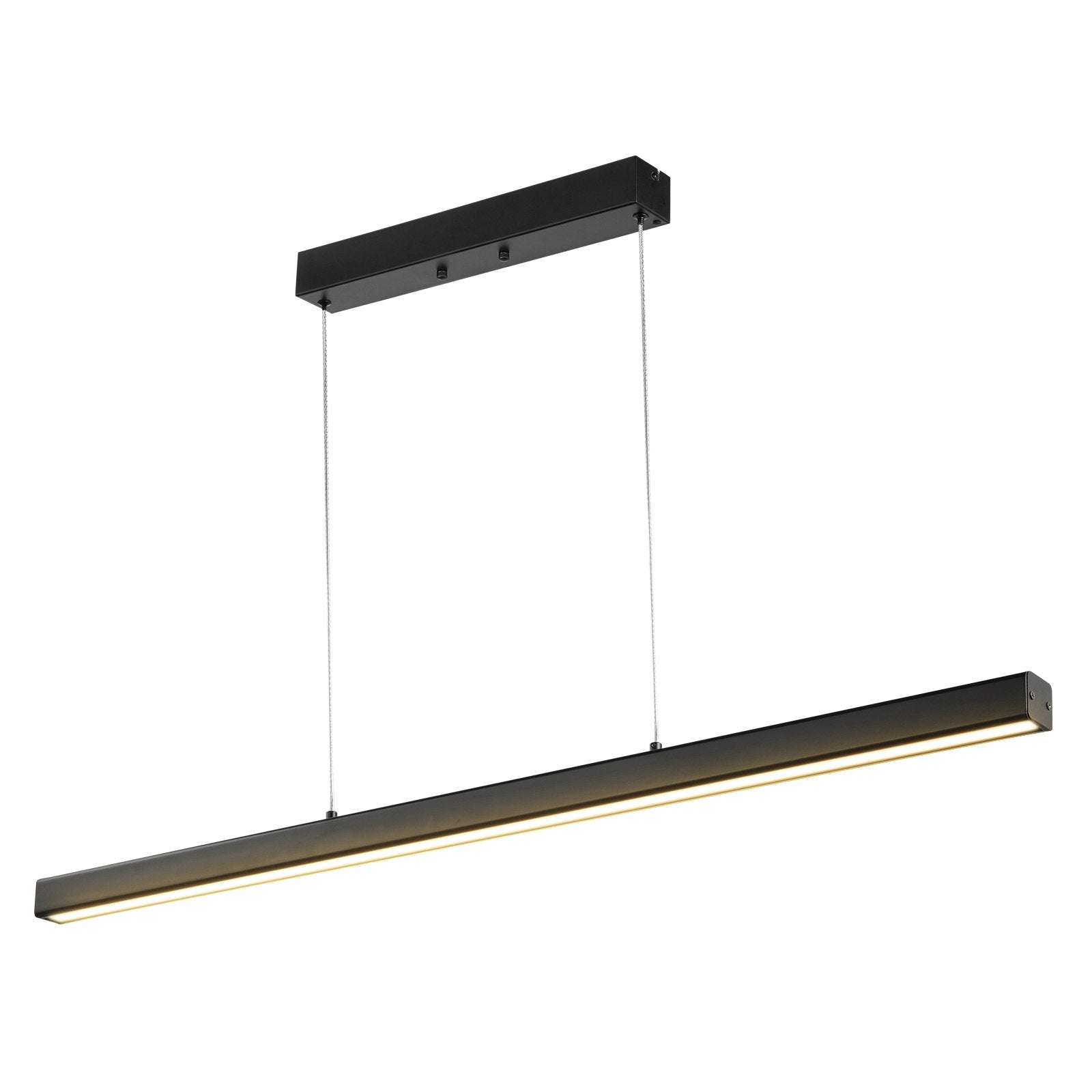 VEVOR Dimmable Linear Pendant Light 20W 47in LED Linear Light Fixture Chandelier 