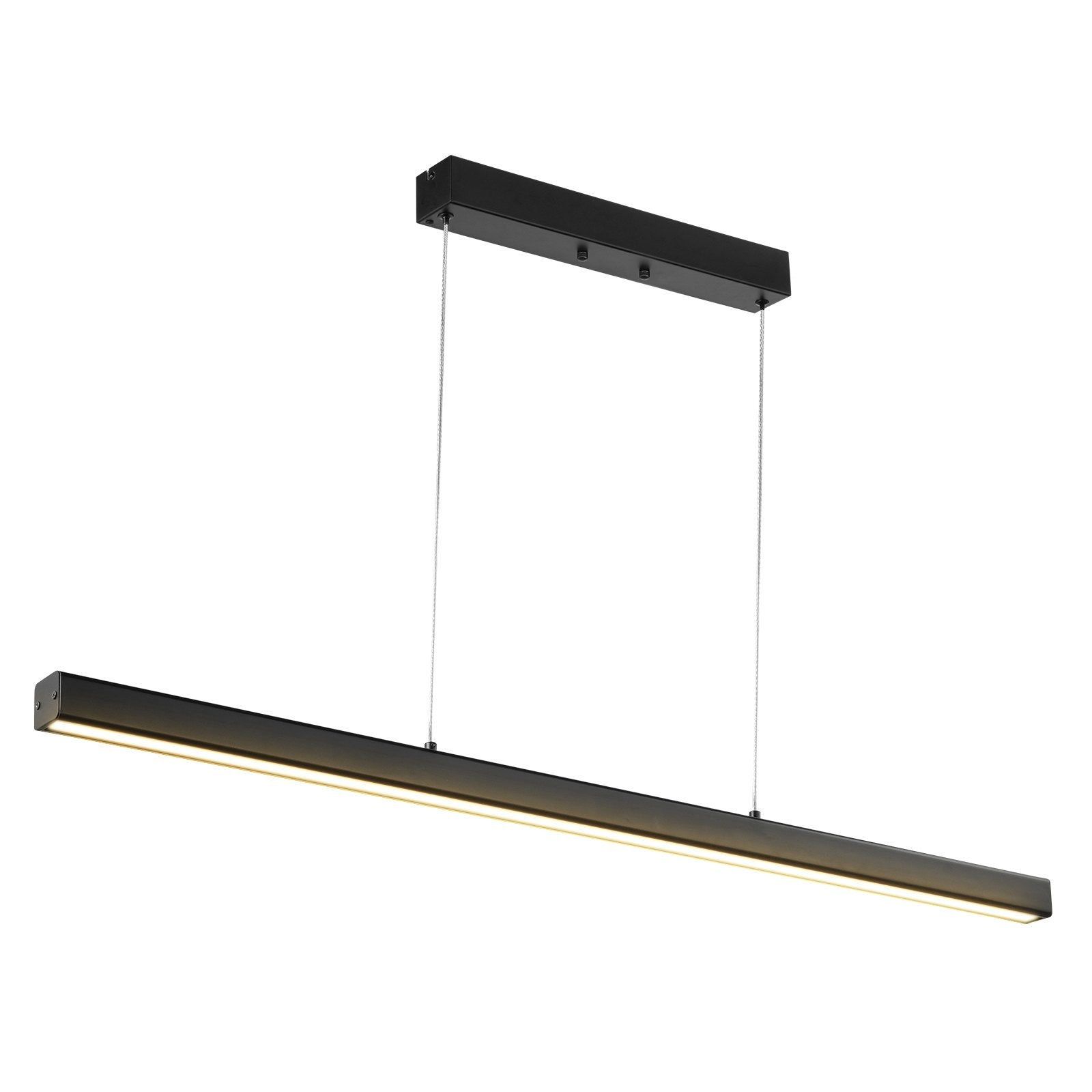 VEVOR Dimmable Linear Pendant Light 20W 47in LED Linear Light Fixture Chandelier 