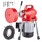 VEVOR Drain Cleaner Machine 66FT x 5/8In 250W Sectional Snake Auger Manual Feed