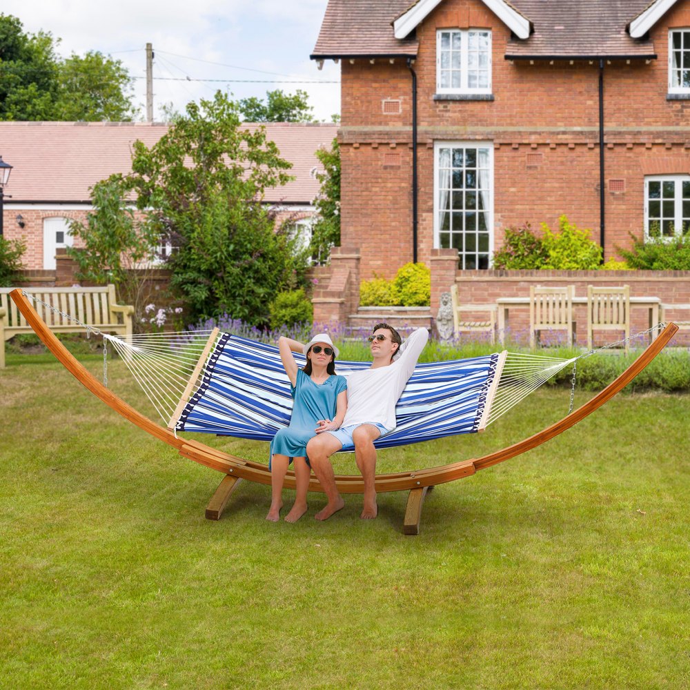 VEVOR Wooden Hammock Stand 475 lbs Capacity Hammock Frame Fits 9-13 ft Hammocks 