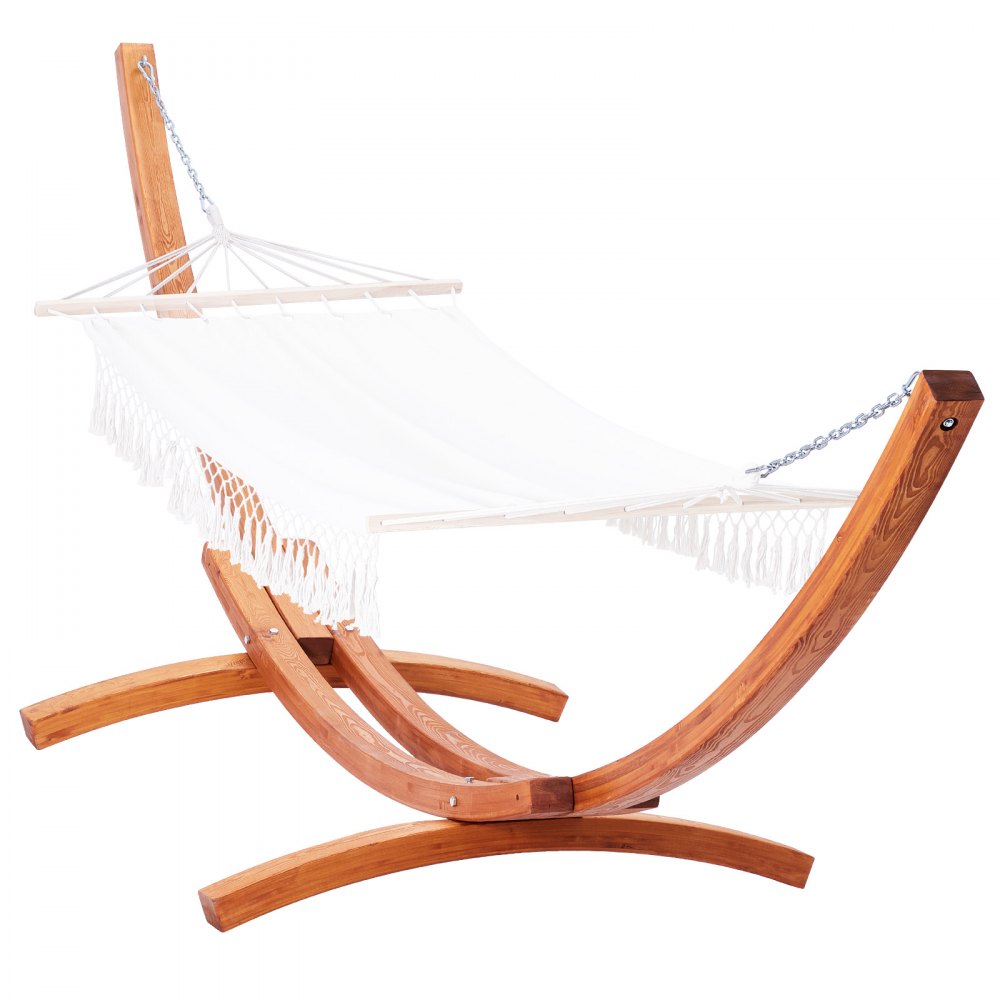 VEVOR Wooden Hammock Stand 475 lbs Capacity Hammock Frame Fits 9-13 ft Hammocks 