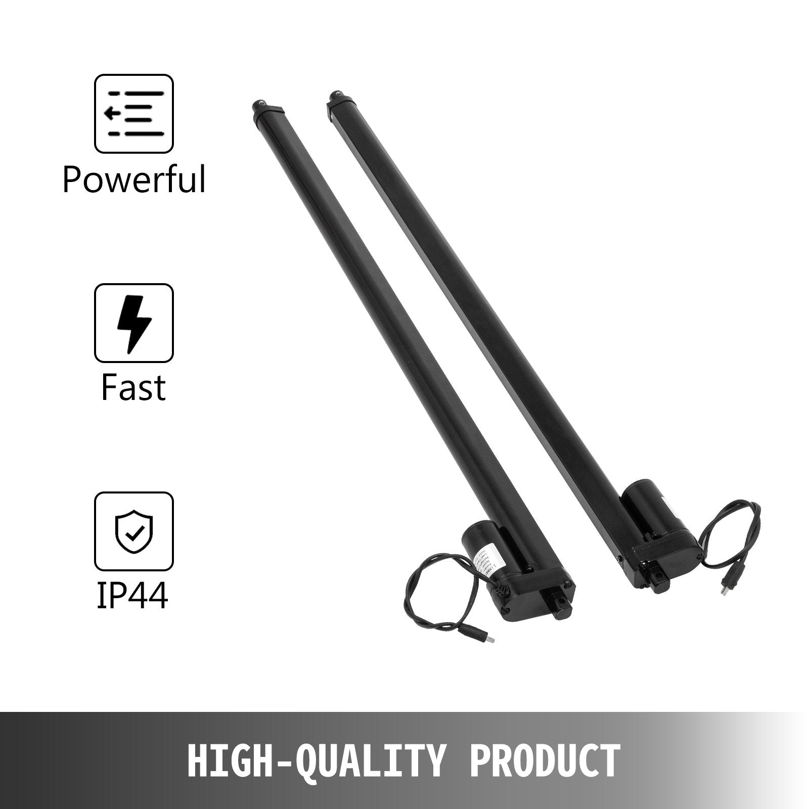 VEVOR 2PCS 30 Inches Electric Actuators Kit 12V DC with Mounting Bracket Heavy Duty 900N 10mm/s Actuators for Recliner TV Table Lift Massage Bed Electric Sofa 